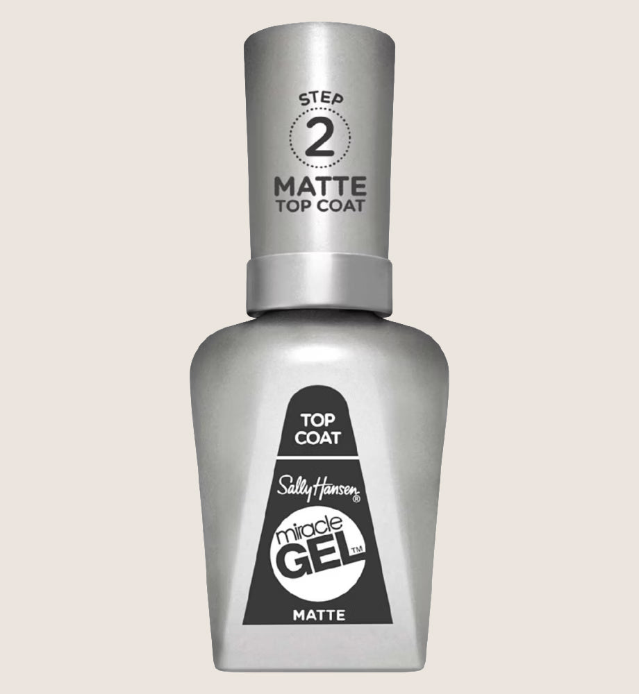 Sally Hansen Miracle Gel Nail Polish Top Coat Matte Finish