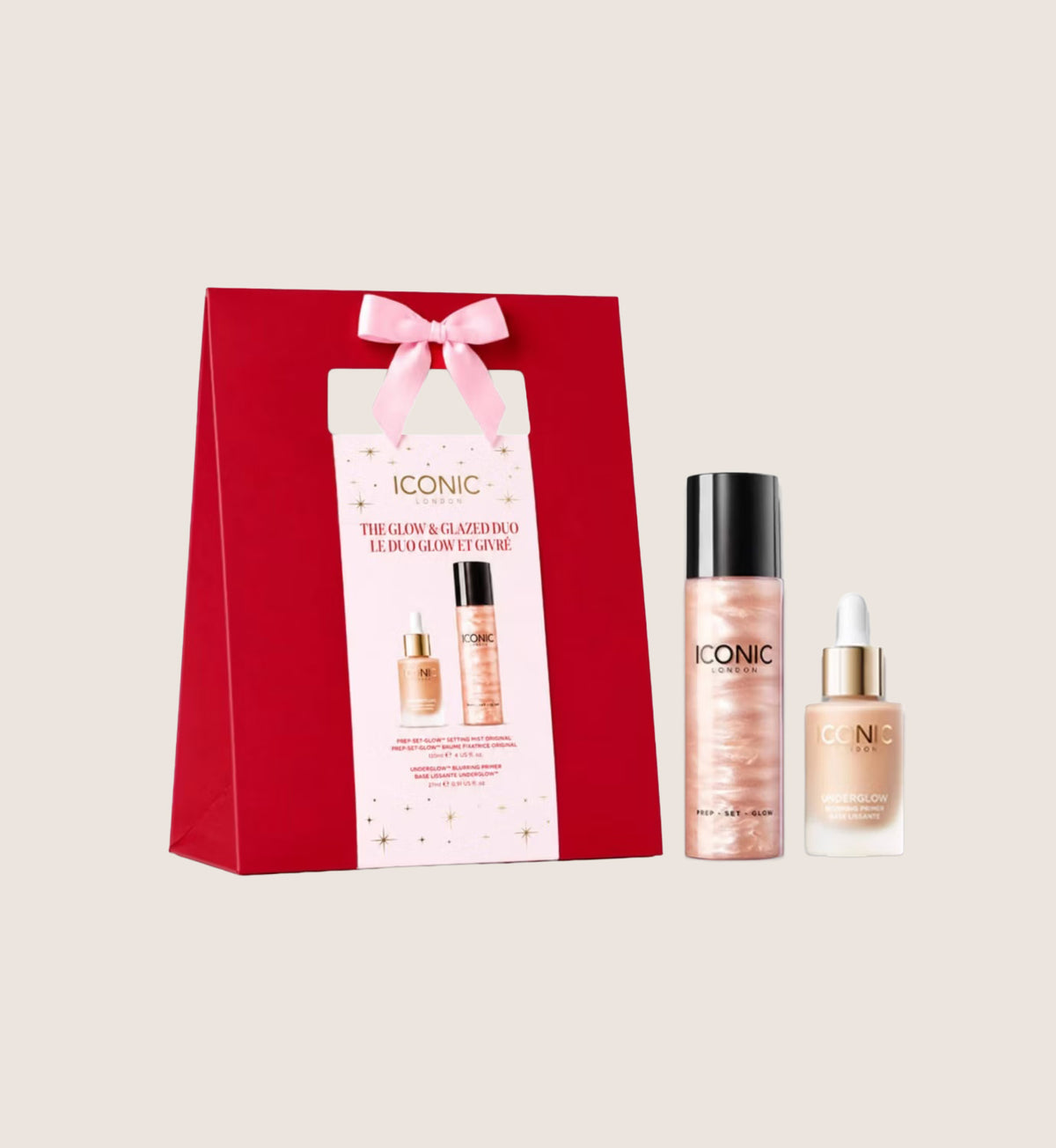 Iconic London The Glow & Glazed Duo Beauty Gift Set For Her