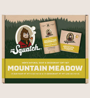 Dr Squatch Mountain Meadow Soap & Deodorant Gift Pack Soap Bar + Deodorant 141g + 75g