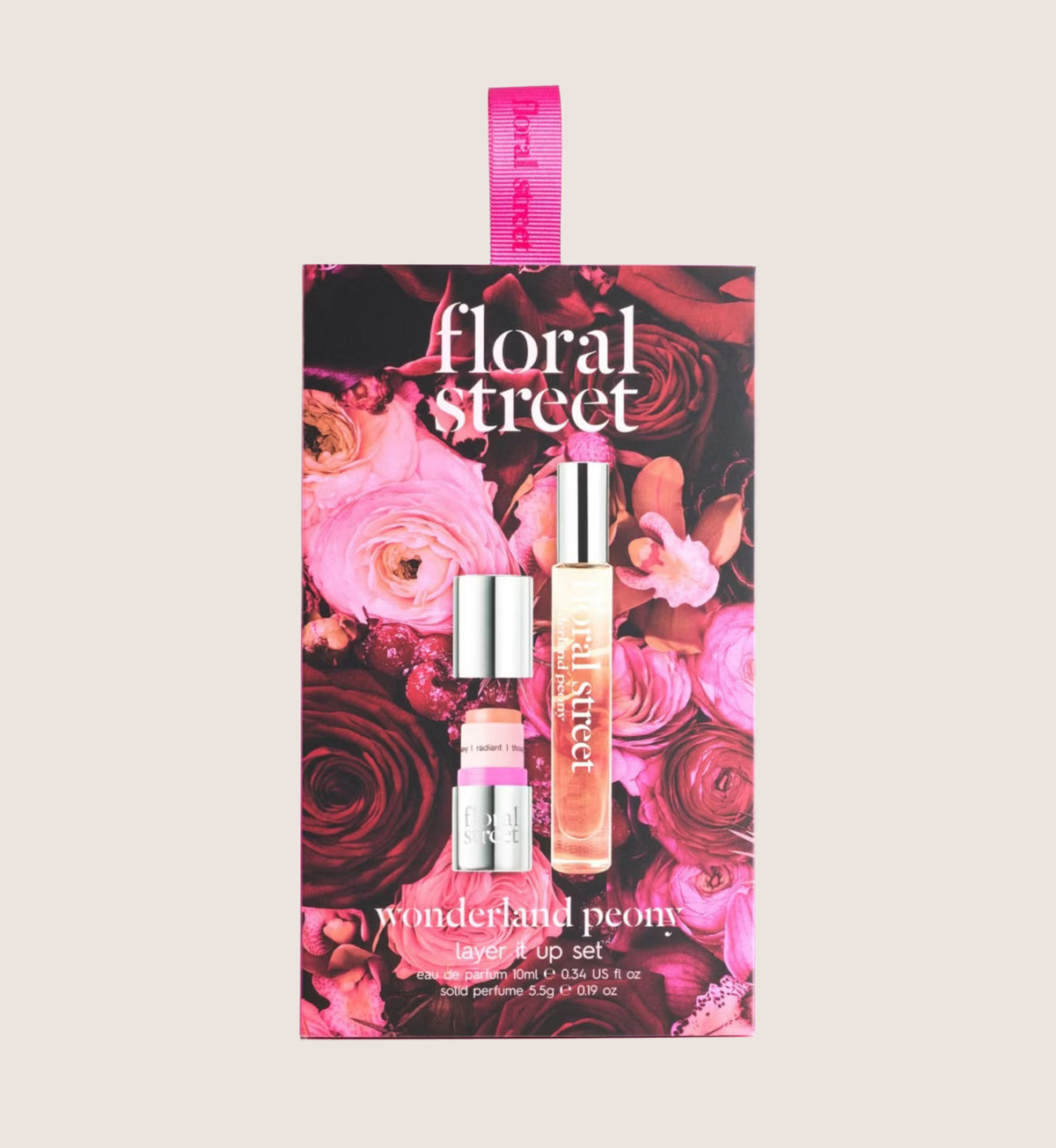 Floral Street Wonderland Peony Layer It Up Fragrance Gift Set For Her