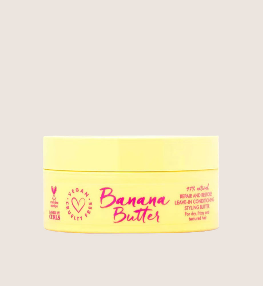 Umberto Giannini Banana Butter Leave-In Conditioner Curl Enhancing