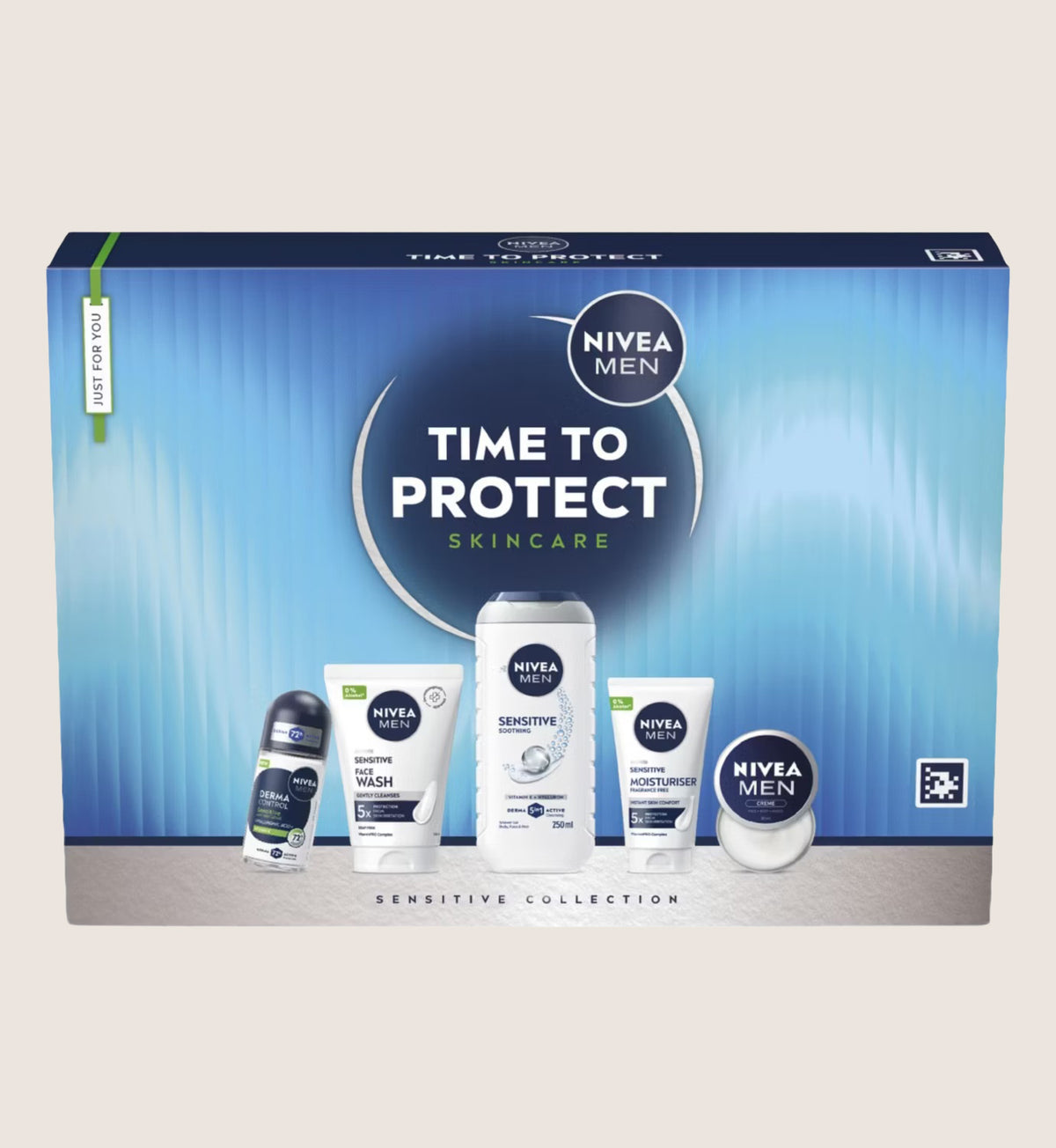 Nivea Men Time To Protect Sensitive Skin Gift Set - 5 Piece