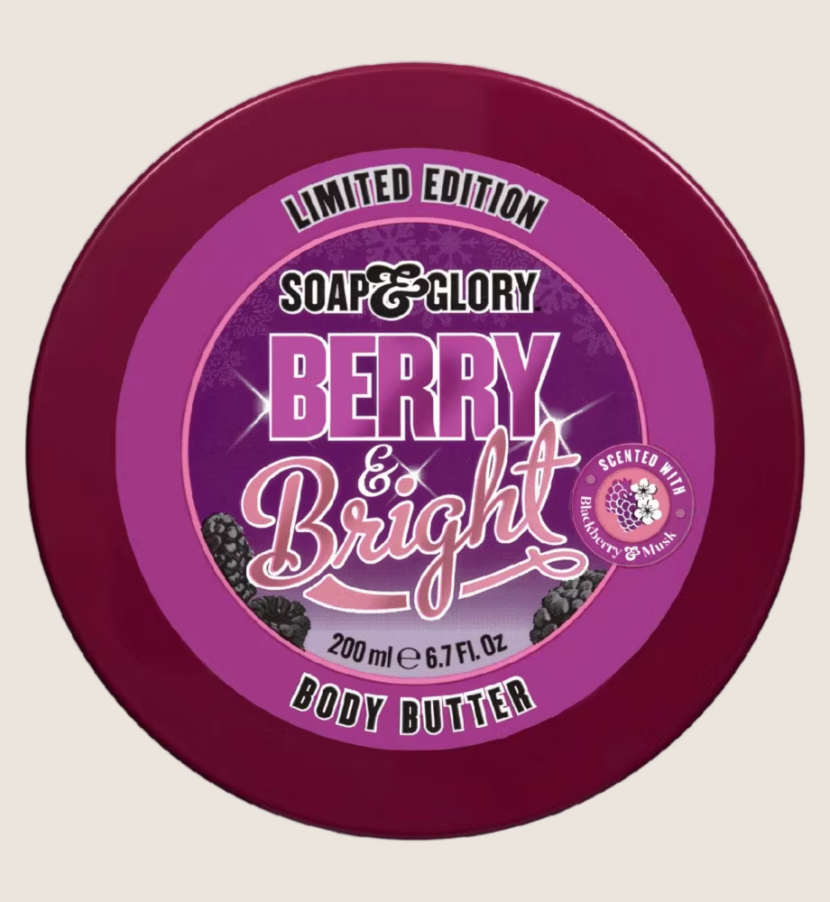 Soap & Glory Berry & Bright Body Butter Gentle Cleanse 200ml