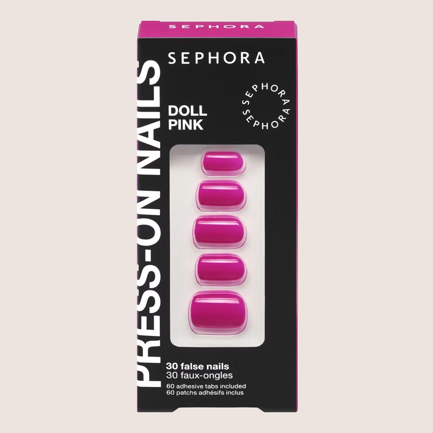 Sephora Collection Press-On Nails Glazed Glossy Gel-Effect Manicure