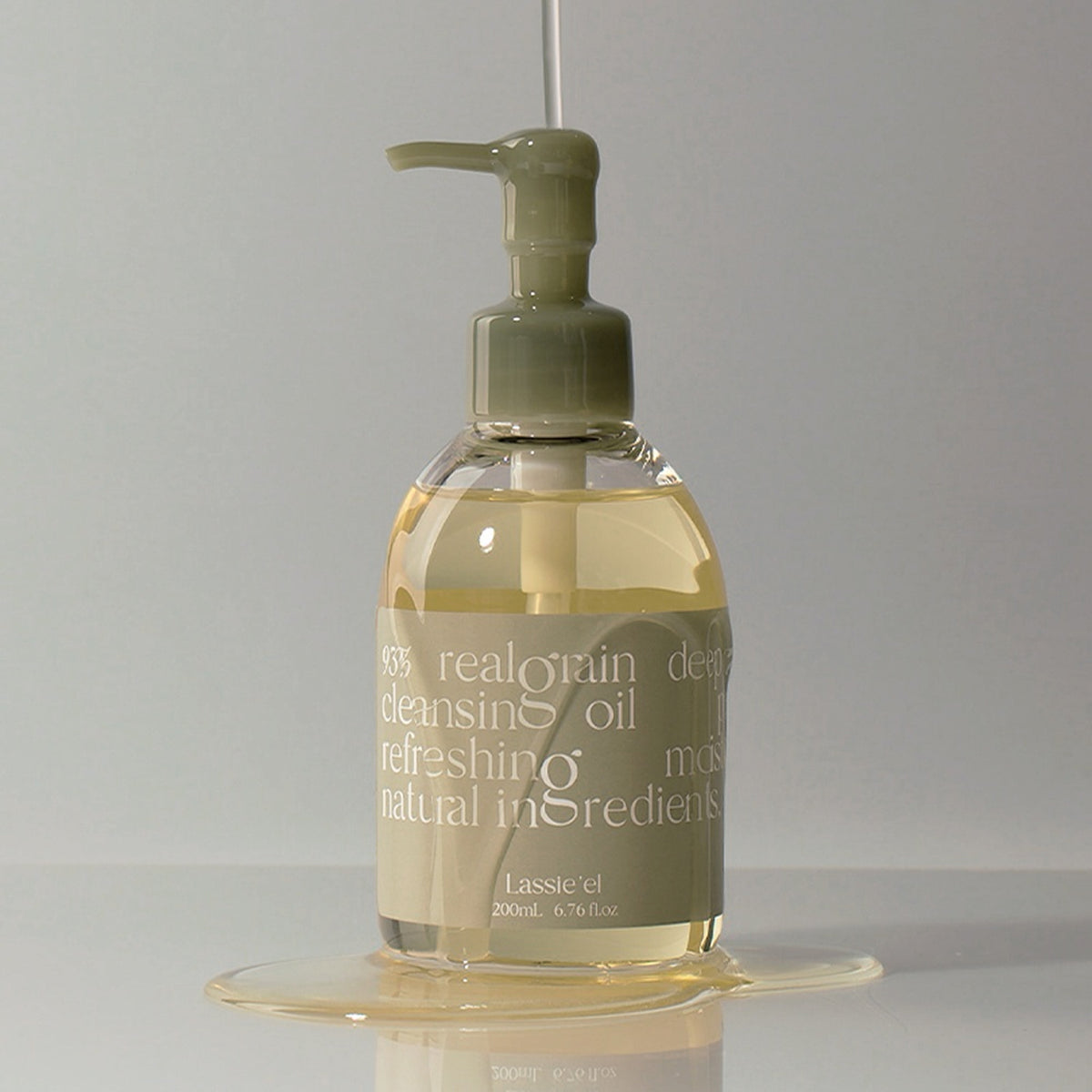 LASSIE'EL Grain Cleasing Oil 200mL Special Set (+Powder Wash 10g)