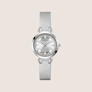 Guess Women's Crystal Clear Watch Crystal-Set Silver Dial GW0535L3