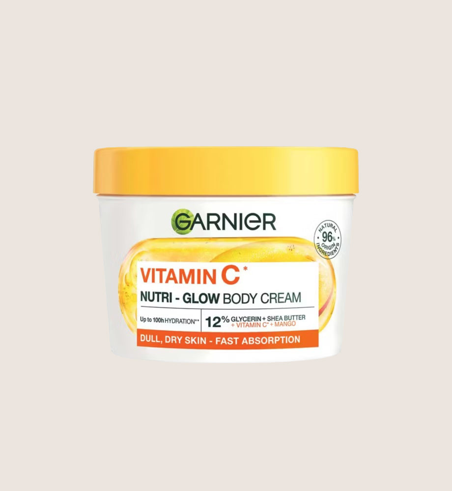 Garnier Vitamin C Nutri – Glow Body Cream, With Vitamin C 380ml
