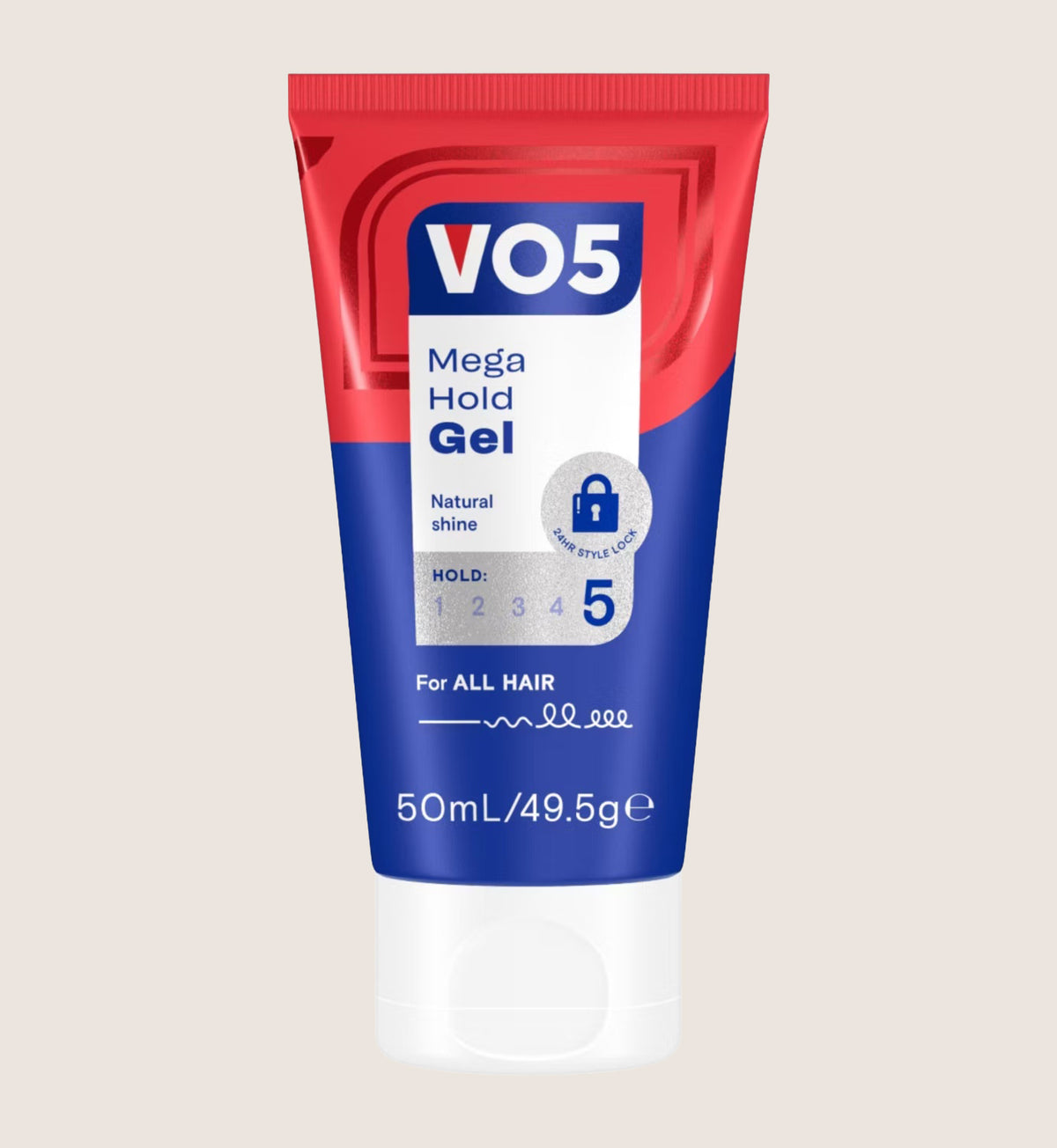 VO5 Mega Hold Styling Gel 24hr Extra Strong Control 50ml