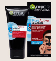 Garnier Pure Active Anti-Blackhead Charcoal Peel-Off Face Mask 50ml