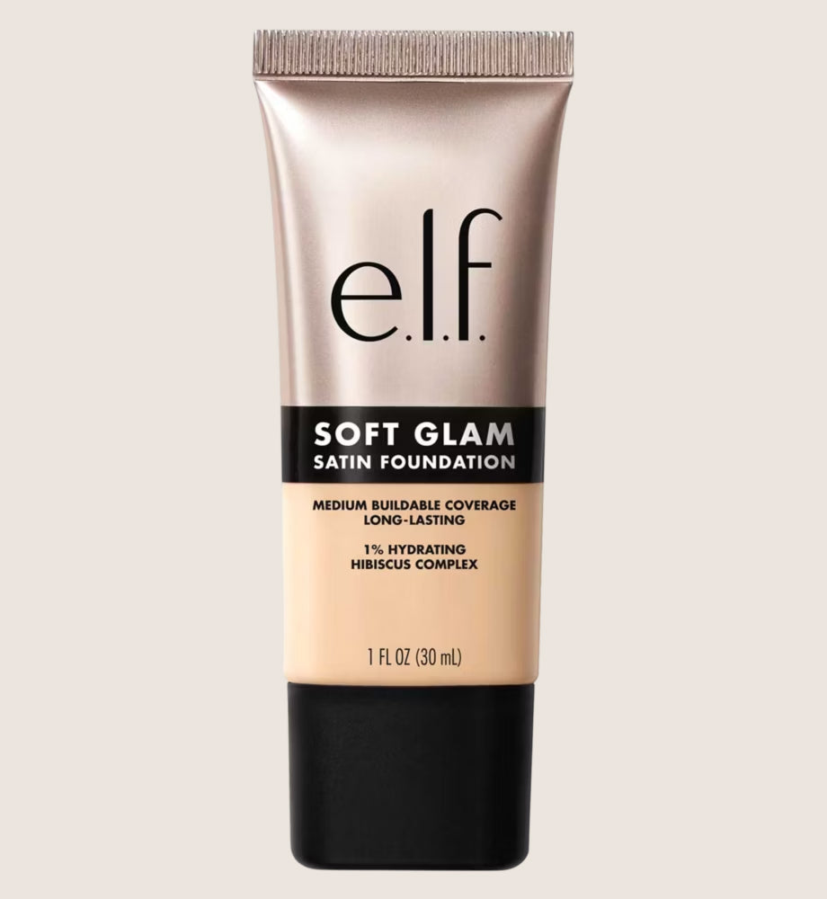 e.l.f. Soft Glam Satin Foundation Buildable Coverage