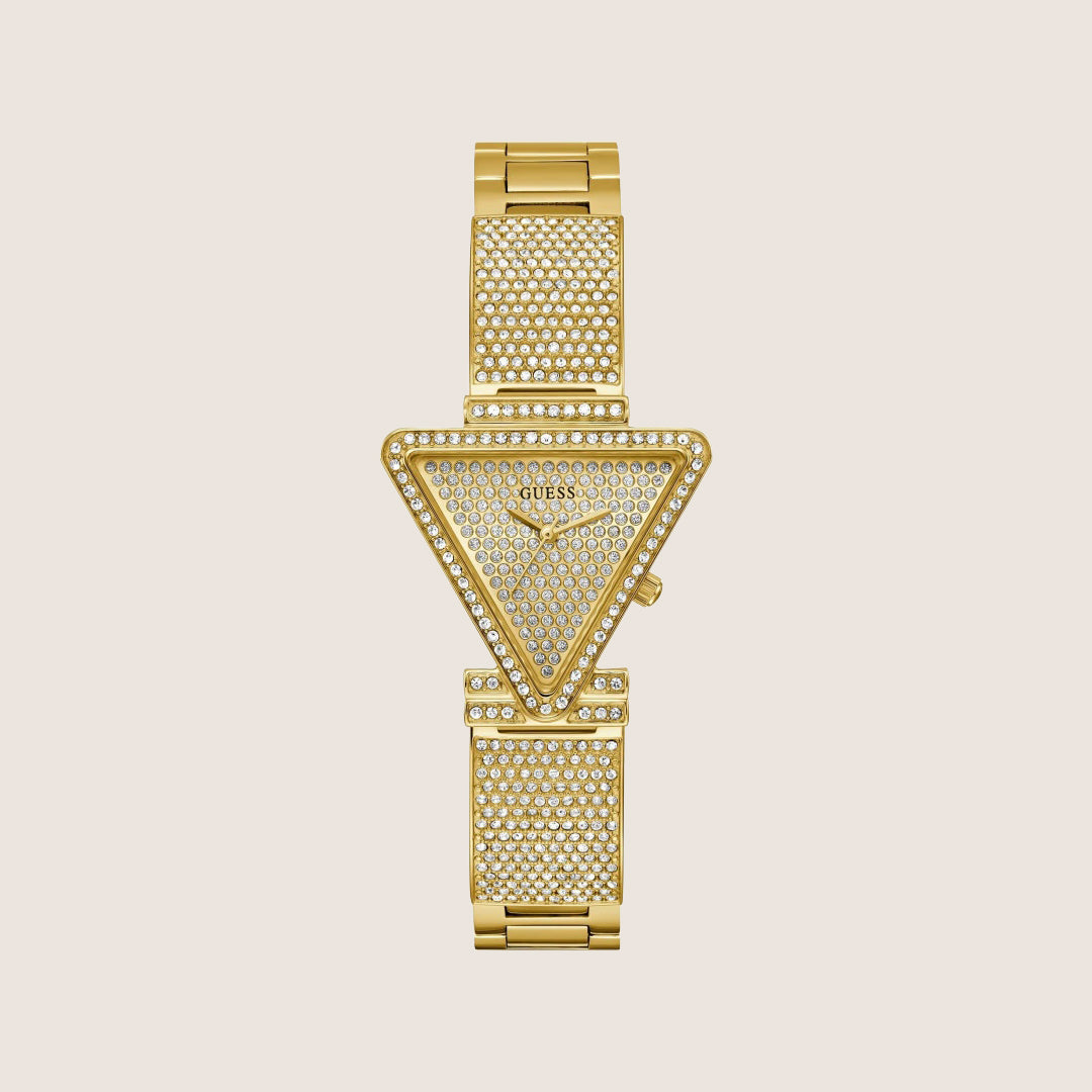 Guess Women's Gold Dial Watch Gold Dial GW0644L2