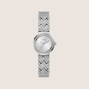 Guess Women's Treasure Watch Silver Dial GW0476L1
