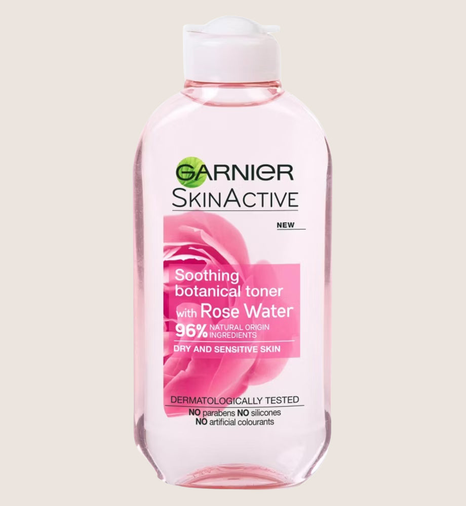 Garnier Natural Rose Water Toner Sensitive Skin 200ml