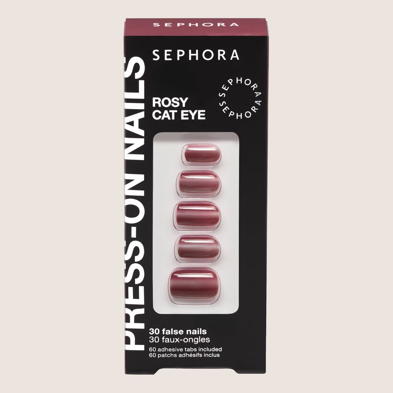 Sephora Collection Press-On Nails Glazed Glossy Gel-Effect Manicure
