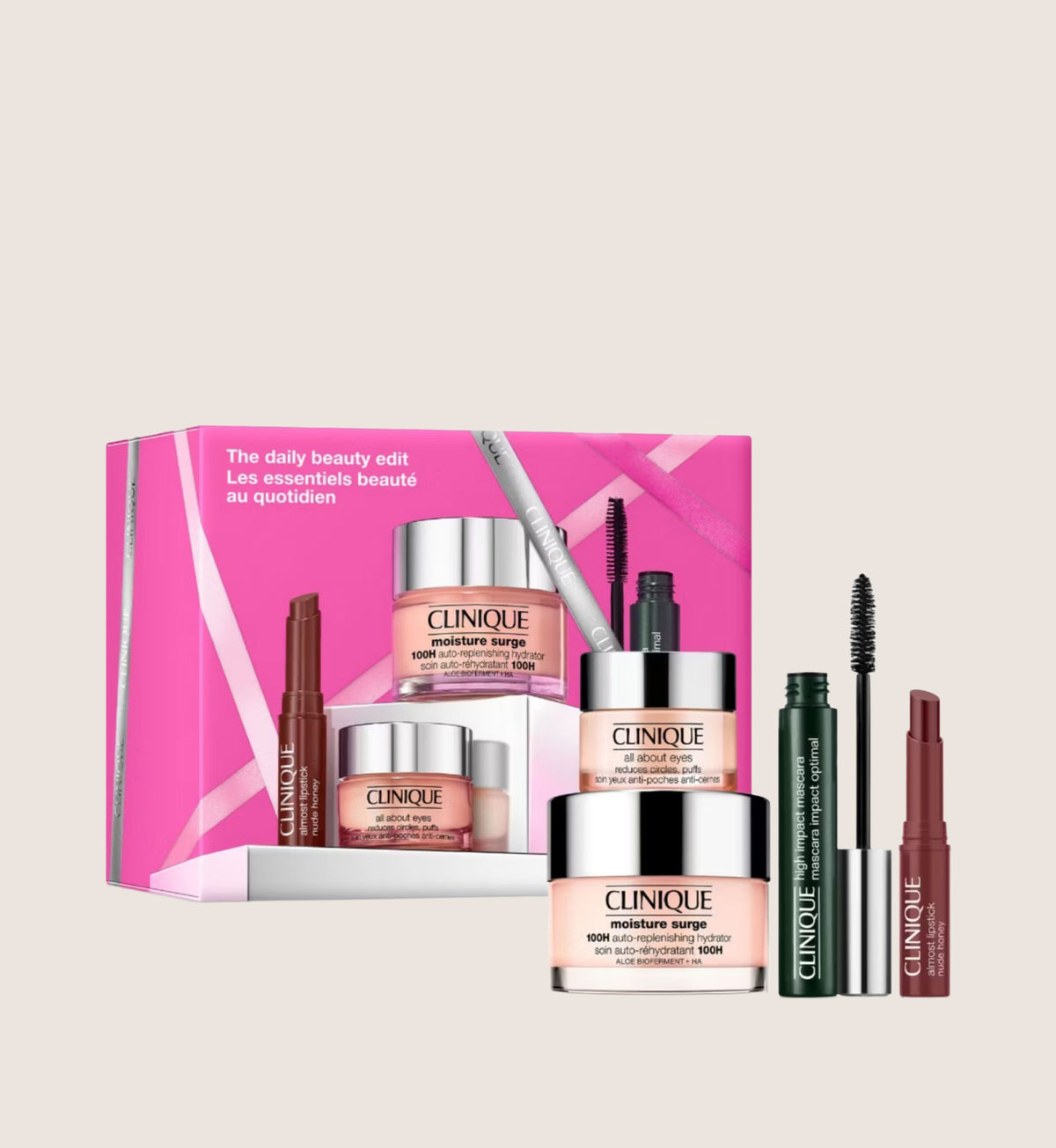 Clinique Everyday Glow Skincare & Makeup Skincare Gift Set For Her