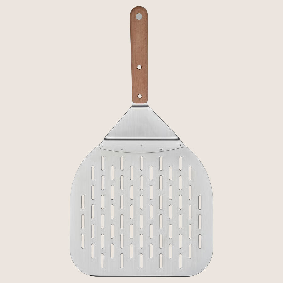 IKEA HAVSTULPAN Pizza shovel, stainless steel/beech, 57 cm, Solid beech, Oil