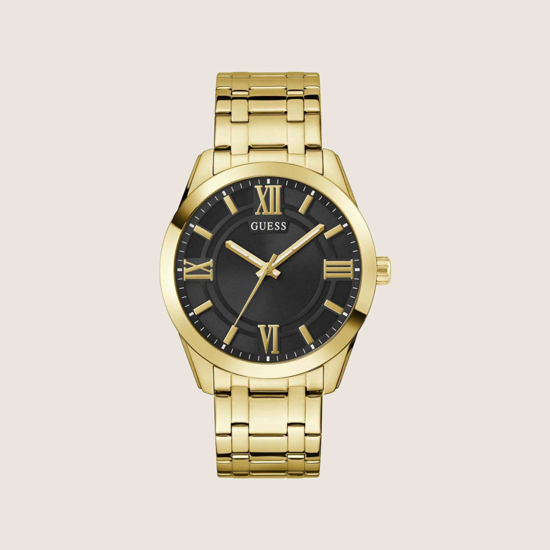 Guess Mens Elliot Watch Black Dial GW0893G4