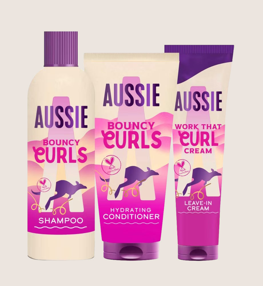 Aussie Bouncy Curls Bundle Volume Hair Care Essential