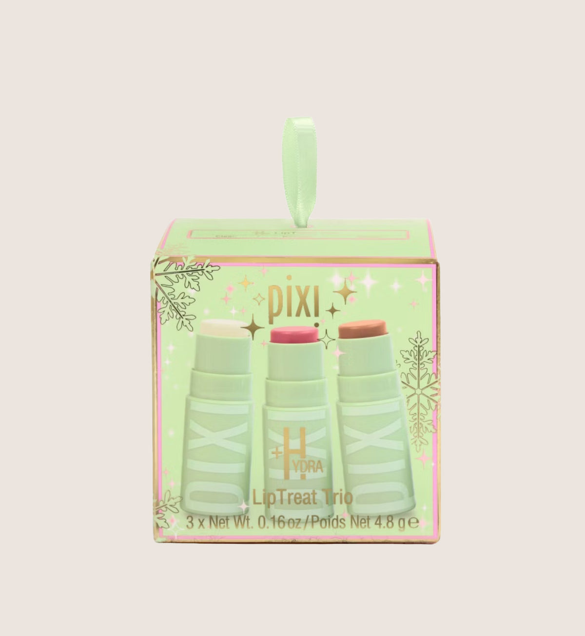 Pixi +Hydra Lip Treat Trio Ornament Beauty Gift Set For Her