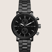 Fossil Men's Rhett Black Dial Black Bracelet Watch BQ2845