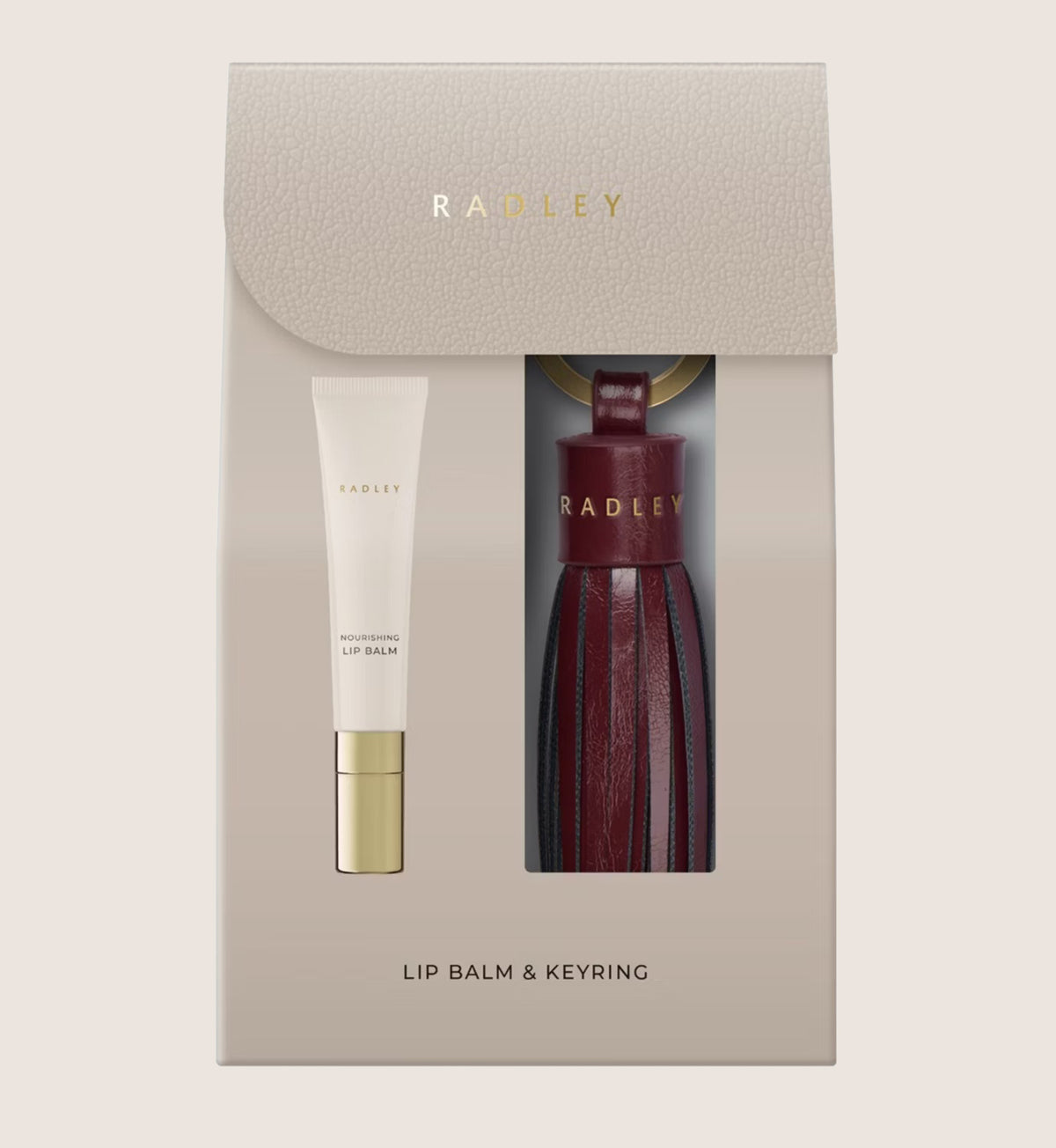 Radley Lip Balm And Keyring Beauty Gift Set For Her