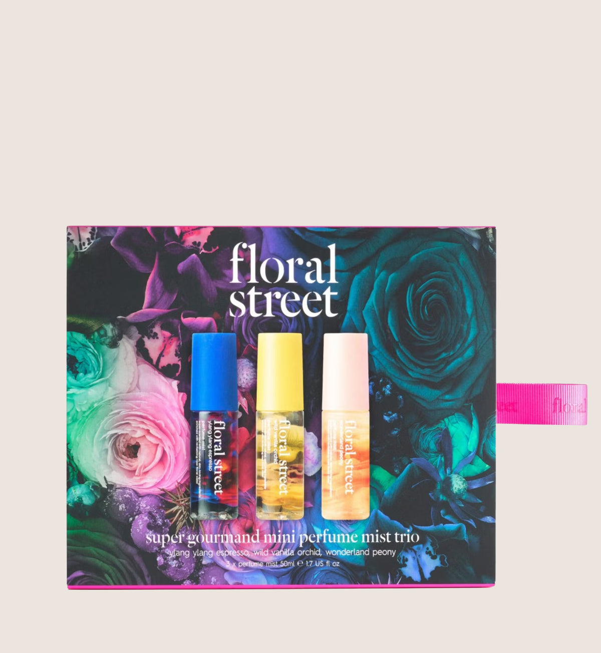Floral Street Super Gourmand Mini Perfume Mist Trio Fragrance Gift Set For Her