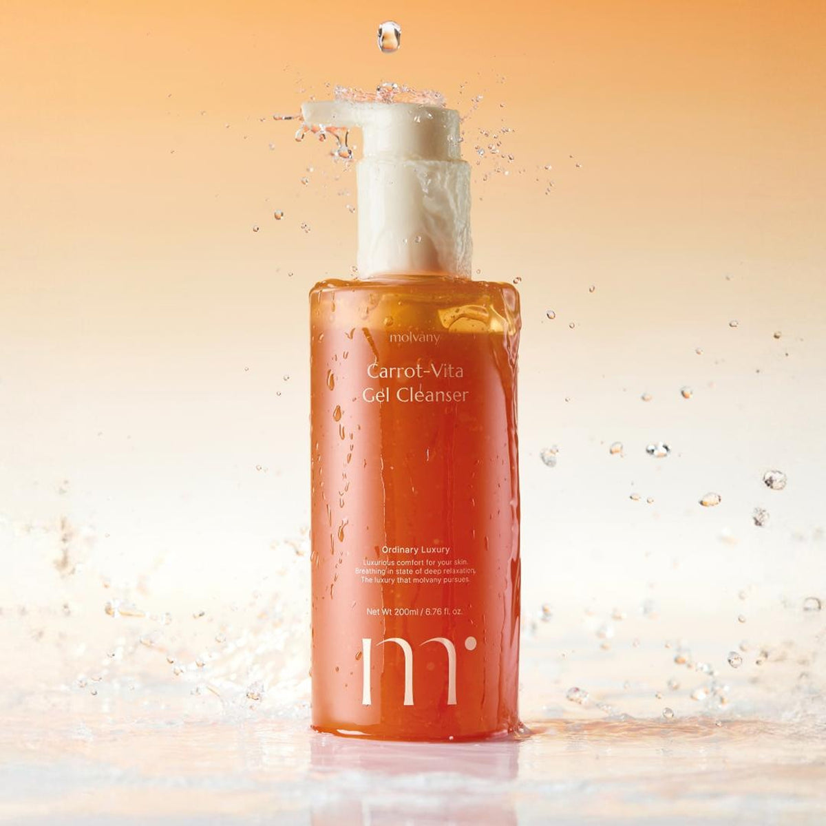 MOLVANY Carrot Vita Gel Cleanser 200ml