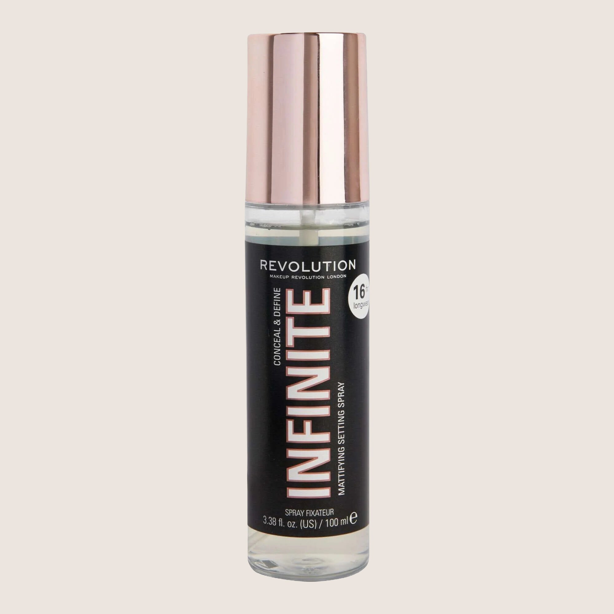 Revolution Conceal & Define Infinite Setting Spray Premium Formula