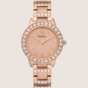 Fossil Jesse Rose Gold Steel Bracelet Watch ES3020