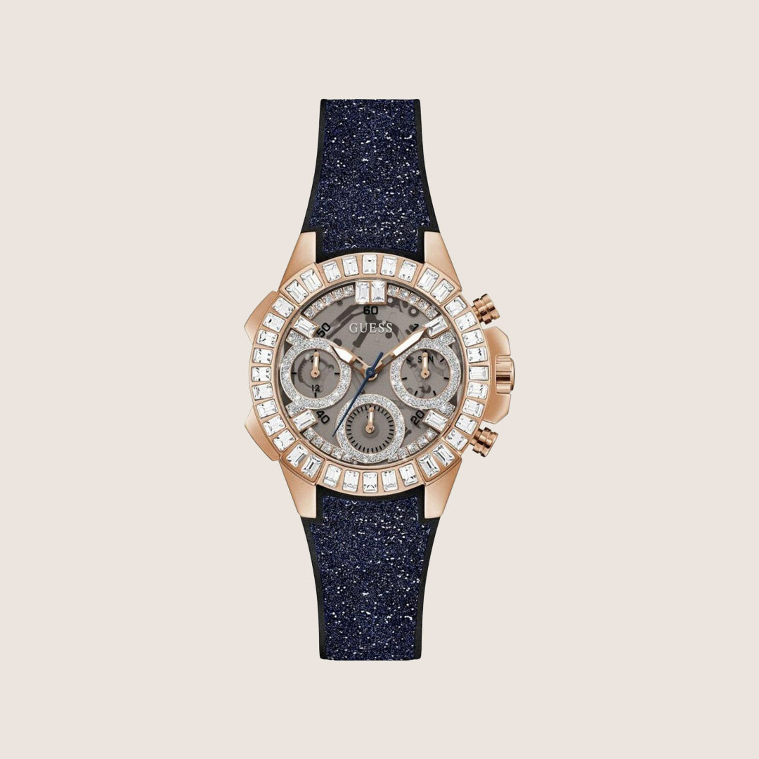 Guess Women's Grey Dial Watch Crystal-Set Grey Dial GW0313L3