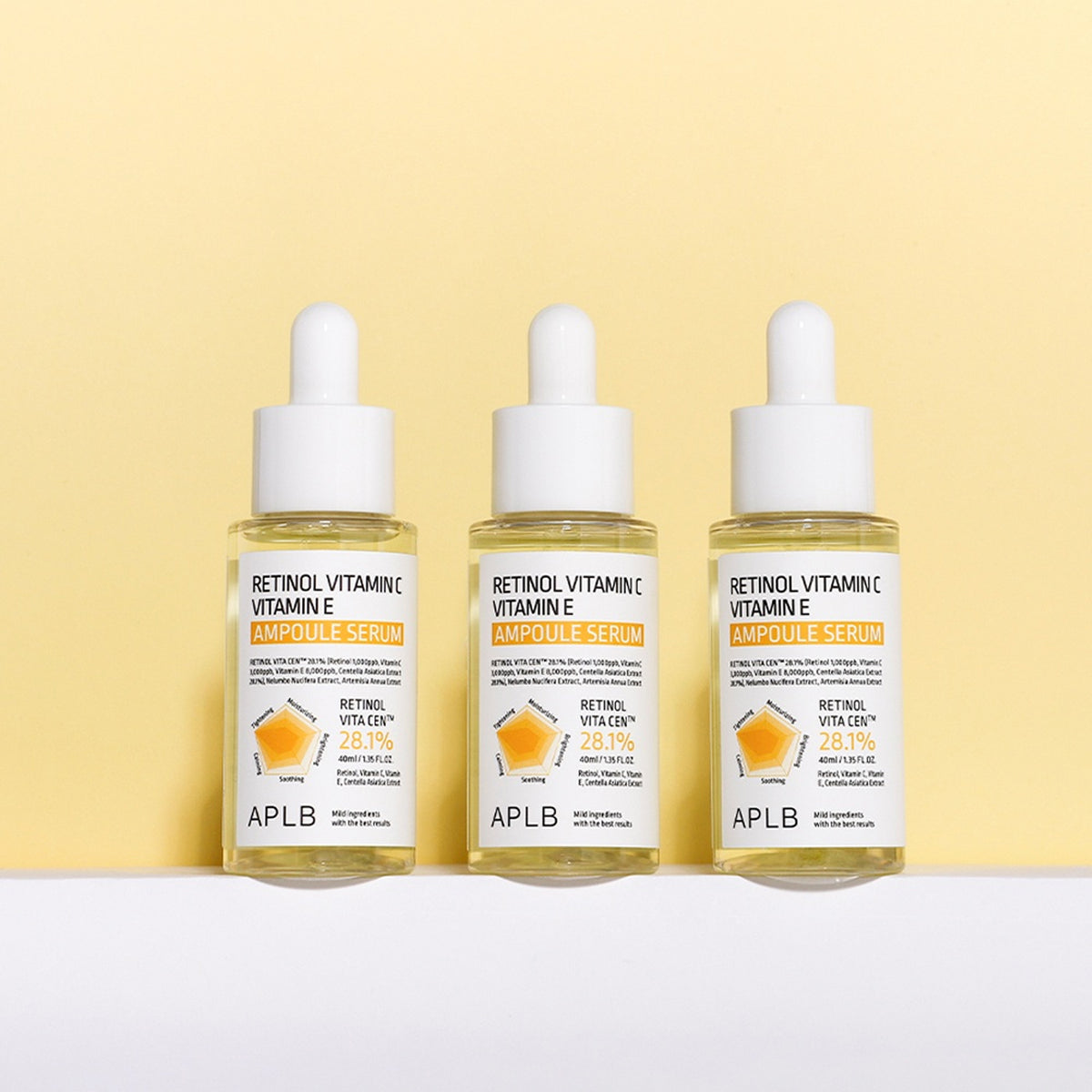 APLB Retinol Vitamin C Vitamin E Ampoule Serum 40ml