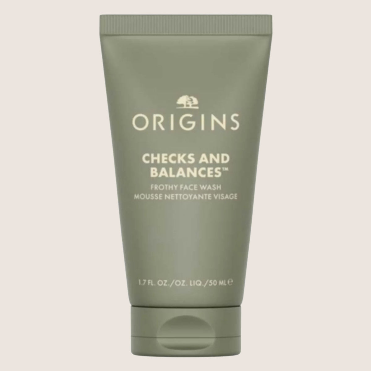 Origins Checks and Balances Frothy Face Wash for Dry & Oily Skin Areas Travel Size 50ml