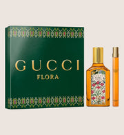 Gucci Flora Gorgeous Orchid Eau De Parfum Intense For Women Duo Gift Set 50ml & 10ml Fragrance Gift Set For Her