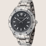 Versace Mens Hellenyium Watch Gunmetal Dark Luxury VE3A00620