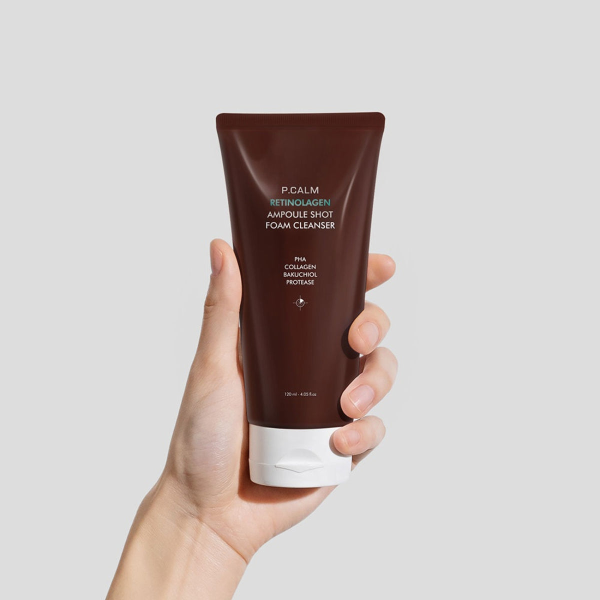 P.CALM Retinolagen Ampoule Shot Foam Cleanser 120mL