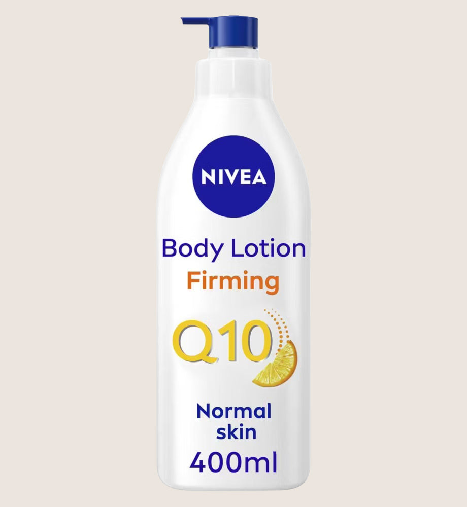NIVEA Q10 + Vitamin C Firming Body Lotion for Normal Skin, Q10 & Vitamin C 400ml