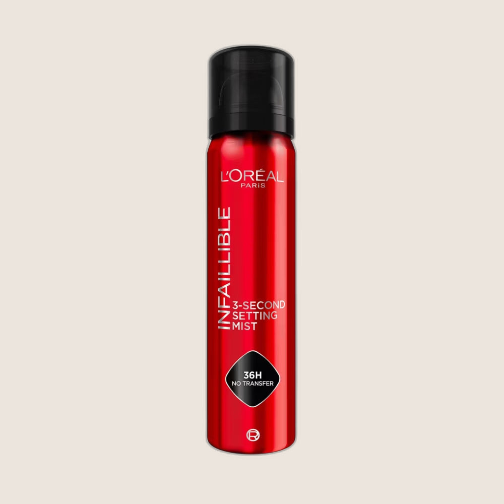 L'Oréal Paris Setting Spray, Infallible Setting Mist 36-Hour Wear 75ml