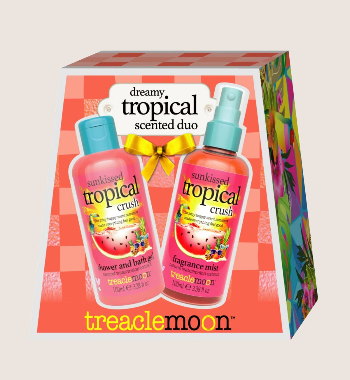 Treaclemoon Dreamy Tropical Scented Duo Bath & Body Gift Set For Her