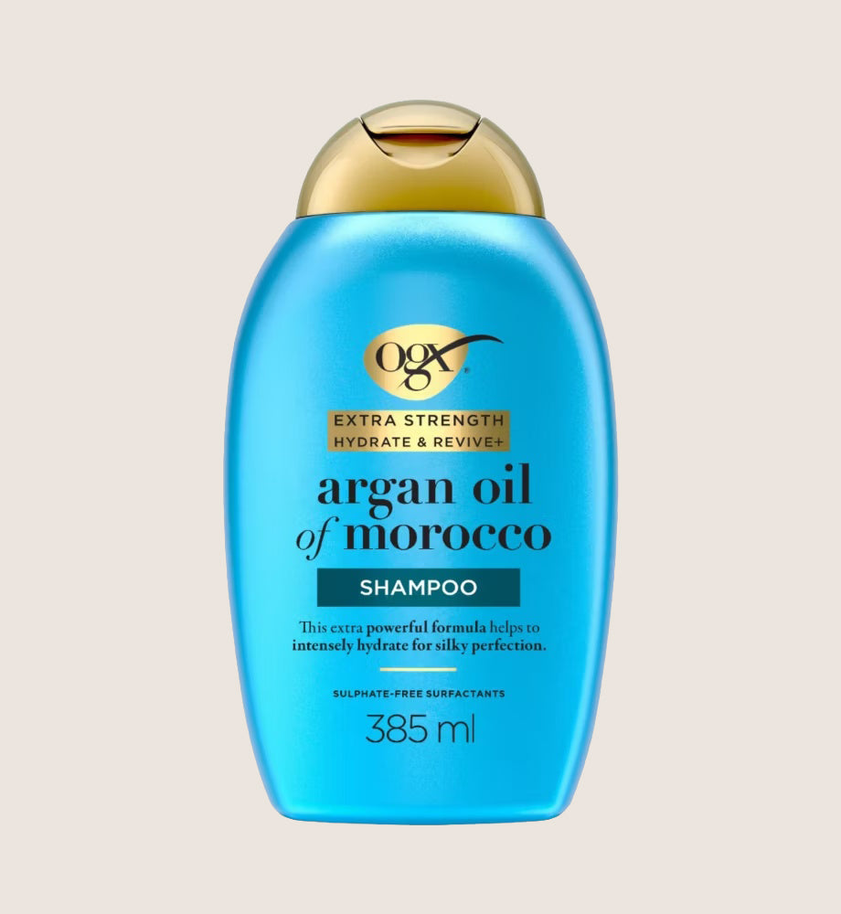 OGX Hydrate & Revive+ Argan Oil of Morocco Extra Strength Intensely Hydrating Shampoo 385ml