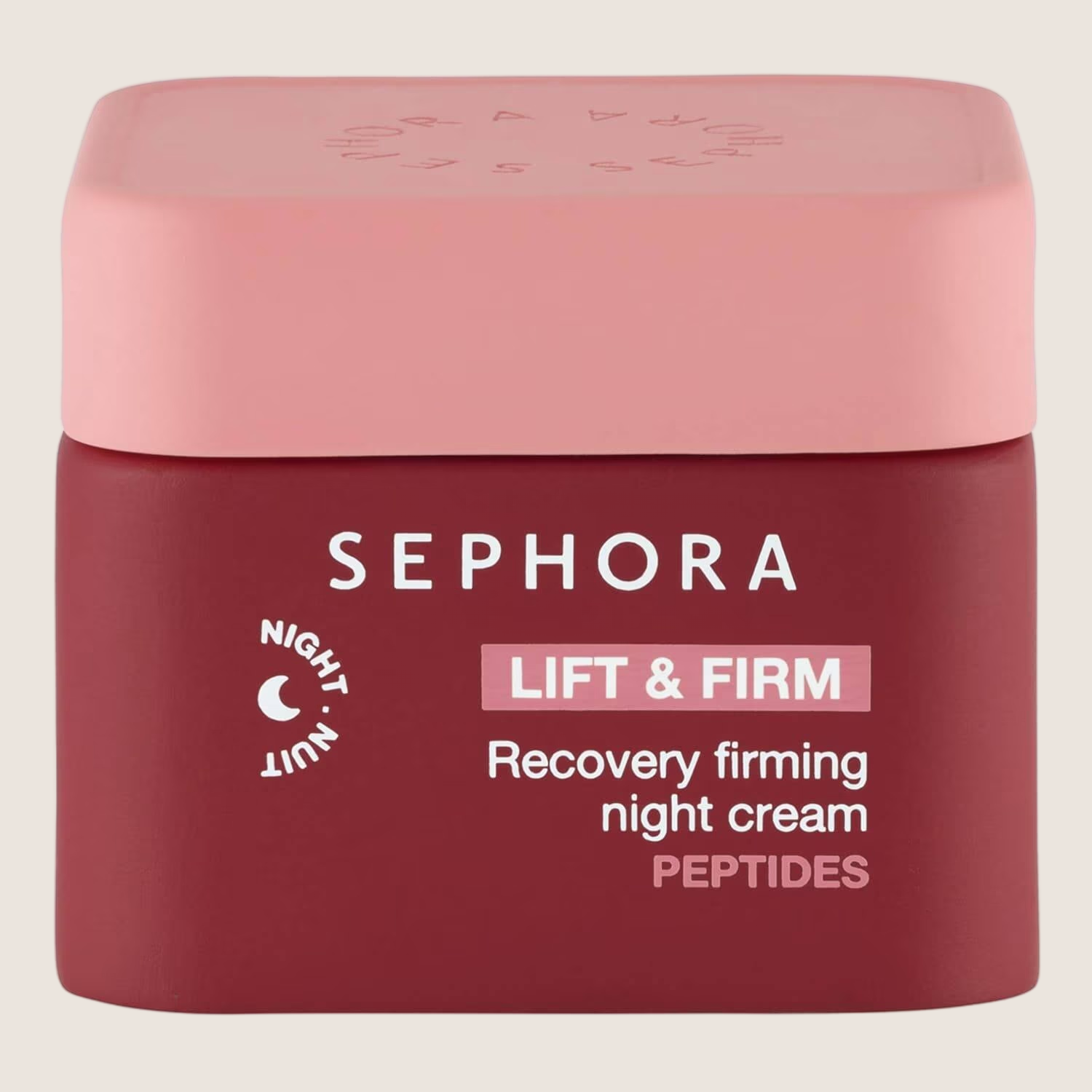 Sephora Collection Lift & Firm Recovery Night Cream Refill With Peptides 50ml