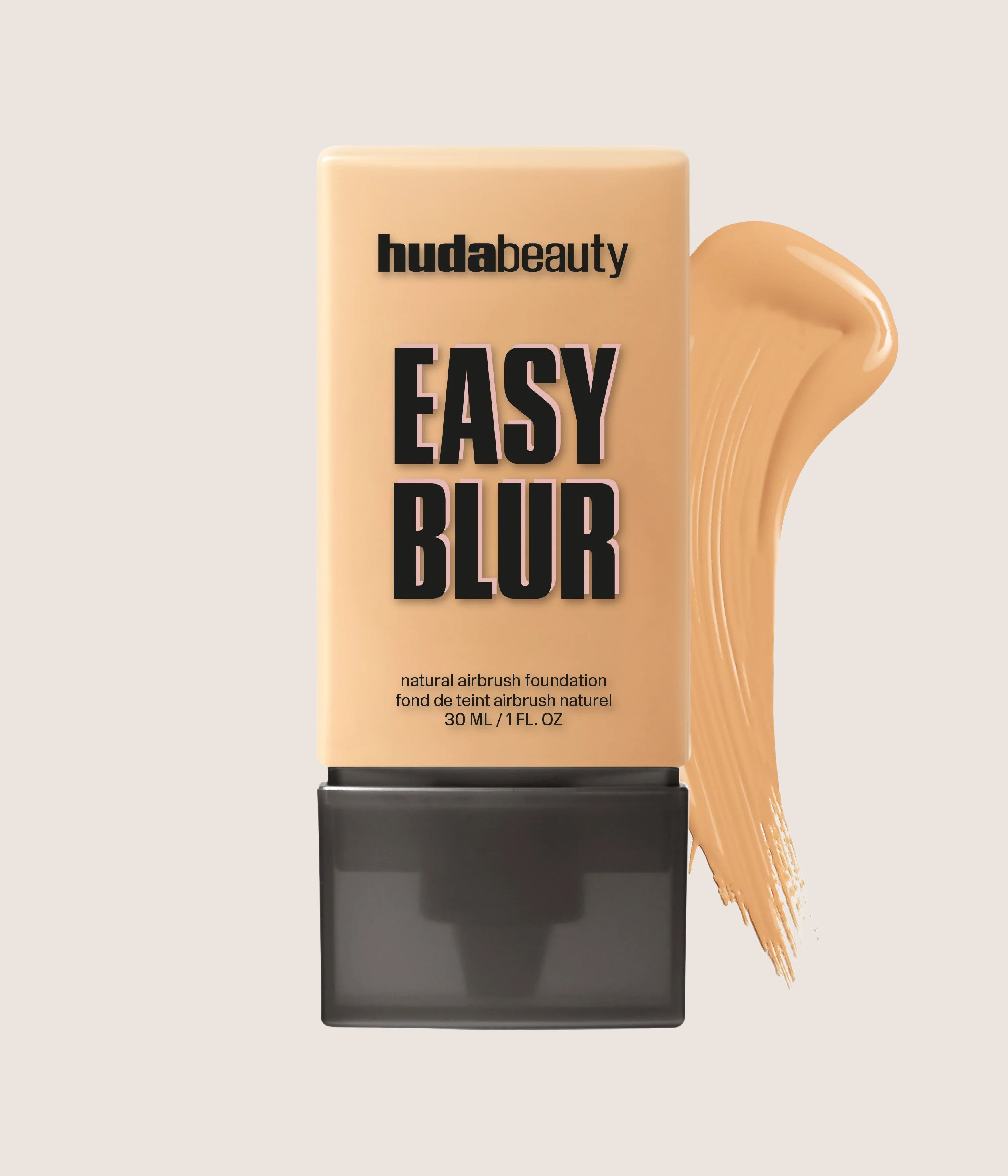 Huda Beauty Easy Blur Natural Airbrush Foundation Niacinamide-Infused Soft-Focus Finish 30ml