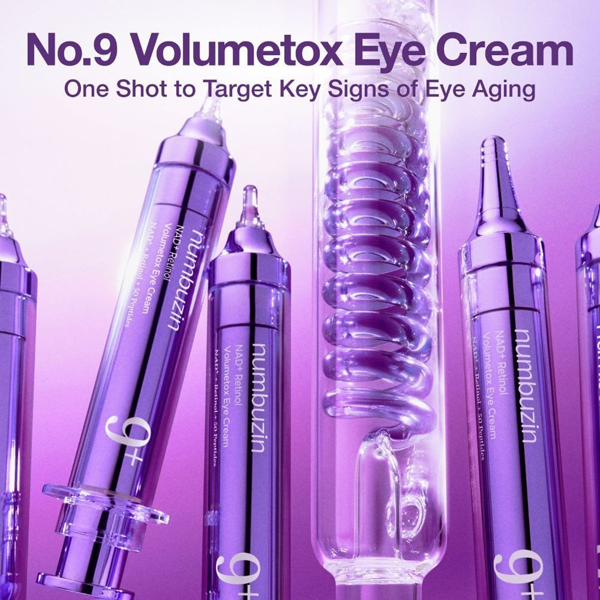 numbuzin No.9 NAD Retinol Volumetox Eye Cream 10ml