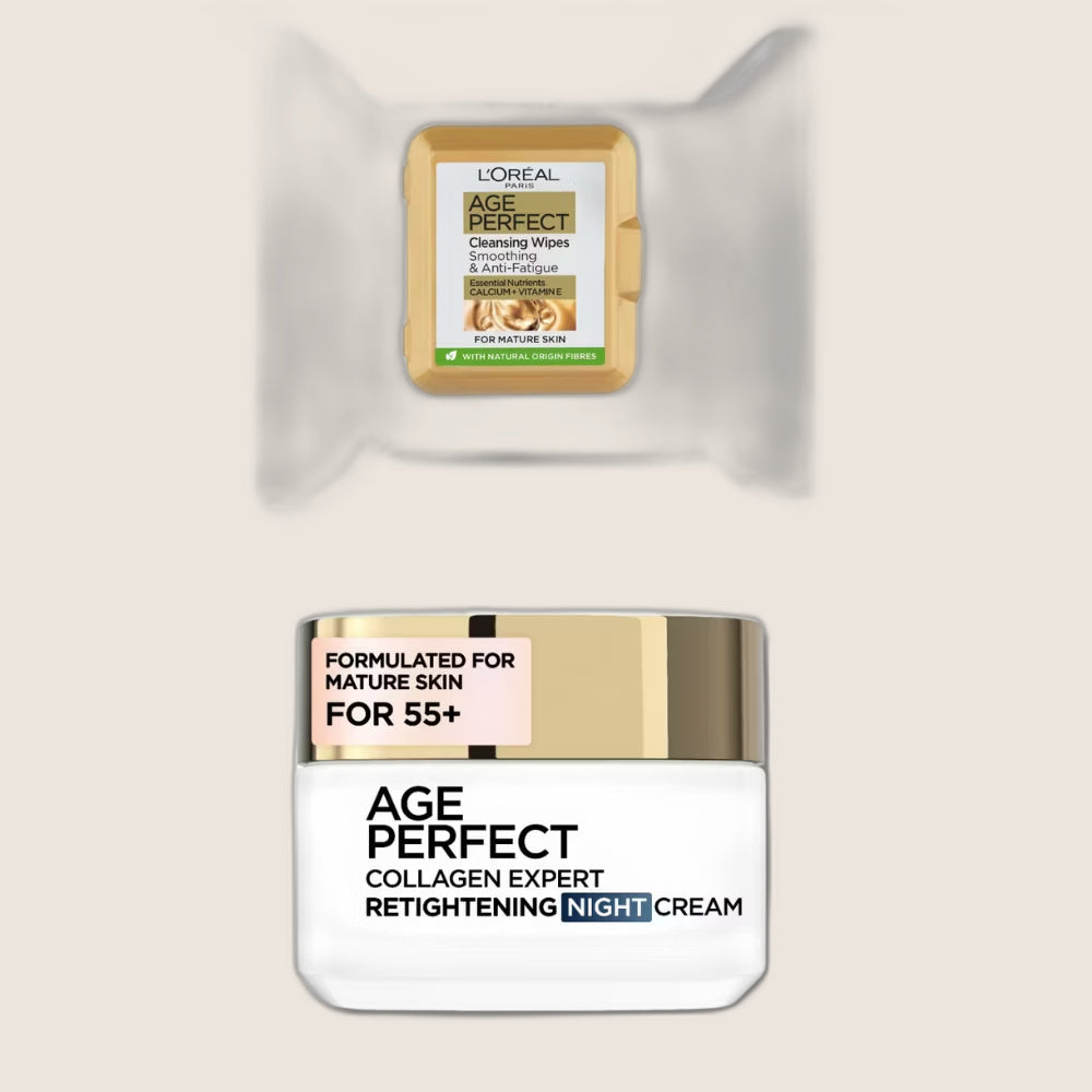 L'Oréal Paris Age Perfect Wipes & Night Cream