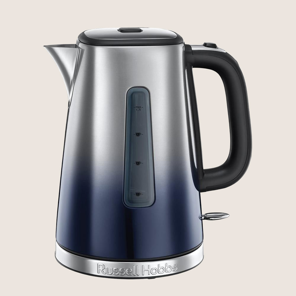 RUSSELL HOBBS Eclipse 25111 Jug Kettle with Midnight Blue Metallic Finish 1.7L - Midnight Blue