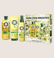Herbal Essences Smooth & Shine Chamomile Giftset: Shampoo, Conditioner, Leave-in Spray