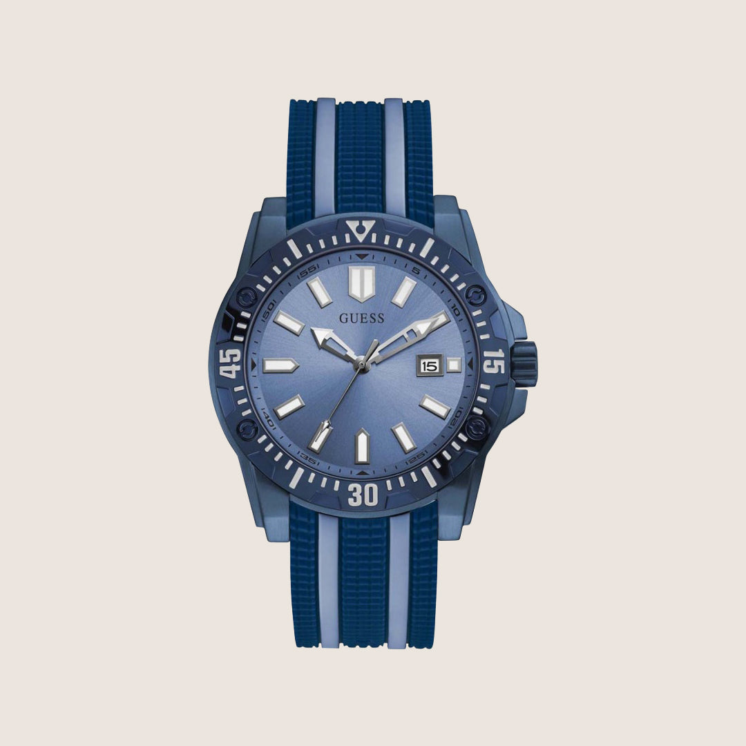 Guess Mens Sport Watch Blue Dial GW0055G2