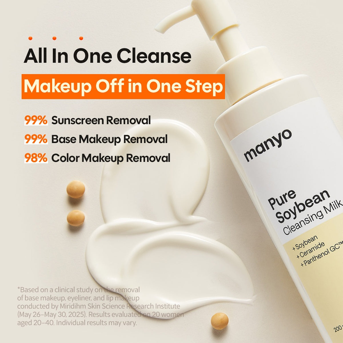 manyo Pure Soybean Cleansing Milk 200ml