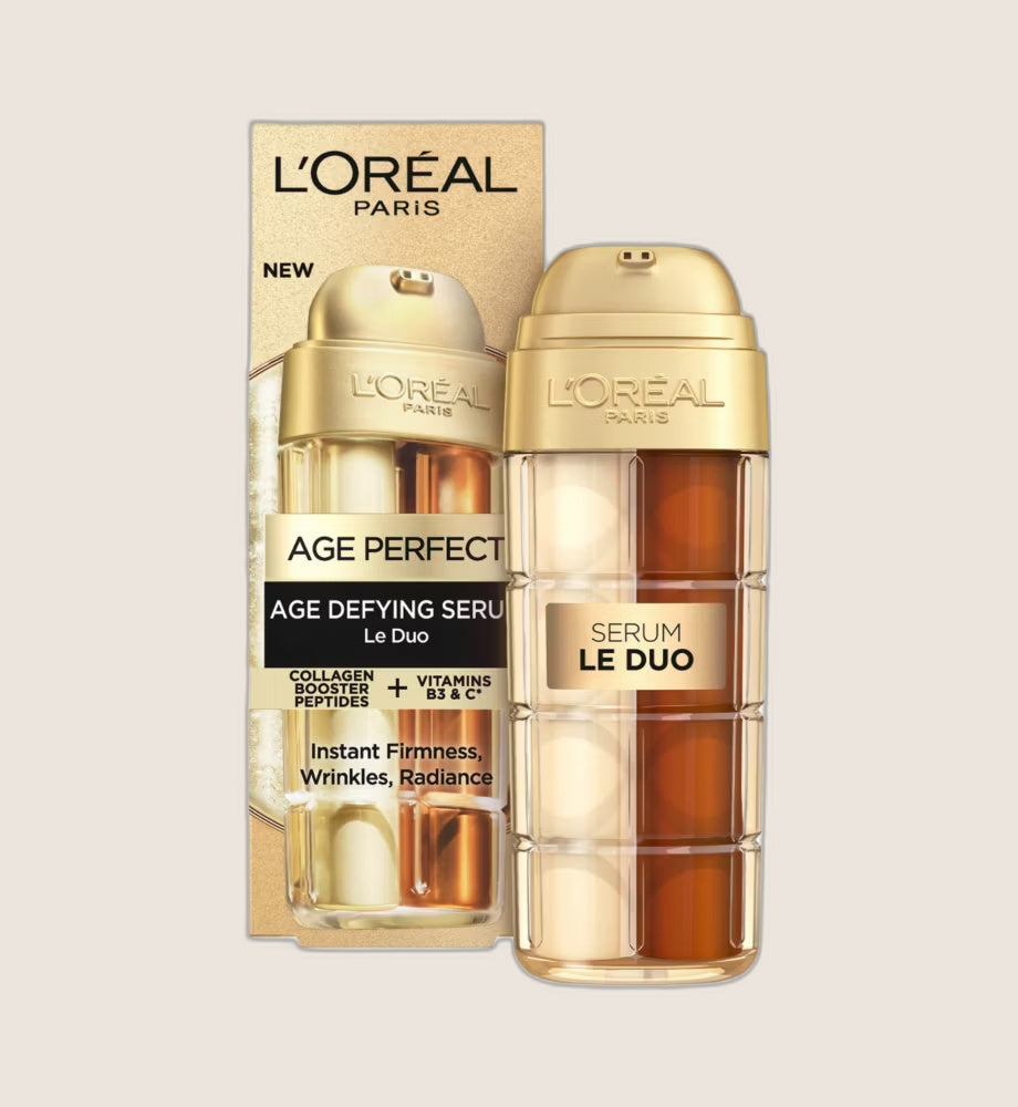 L’Oréal Paris Age Perfect Serum Le Duo with Collagen Peptide Boosters 30ml