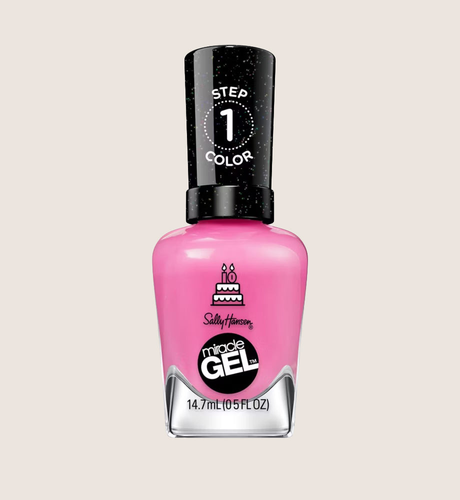 Sally Hansen Miracle Gel Nail Polish, Party Of Hue, 14.7ml