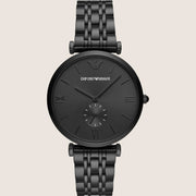 Emporio Armani Mens Watch Black Stainless Steel Bracelet AR11299